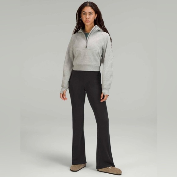 Lululemon Brushed Softstreme Ribbed Zip Flared Pant 32.5" - Picture 14 of 17